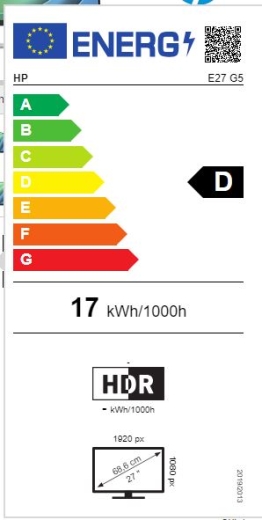 HP Monitor E27 G5